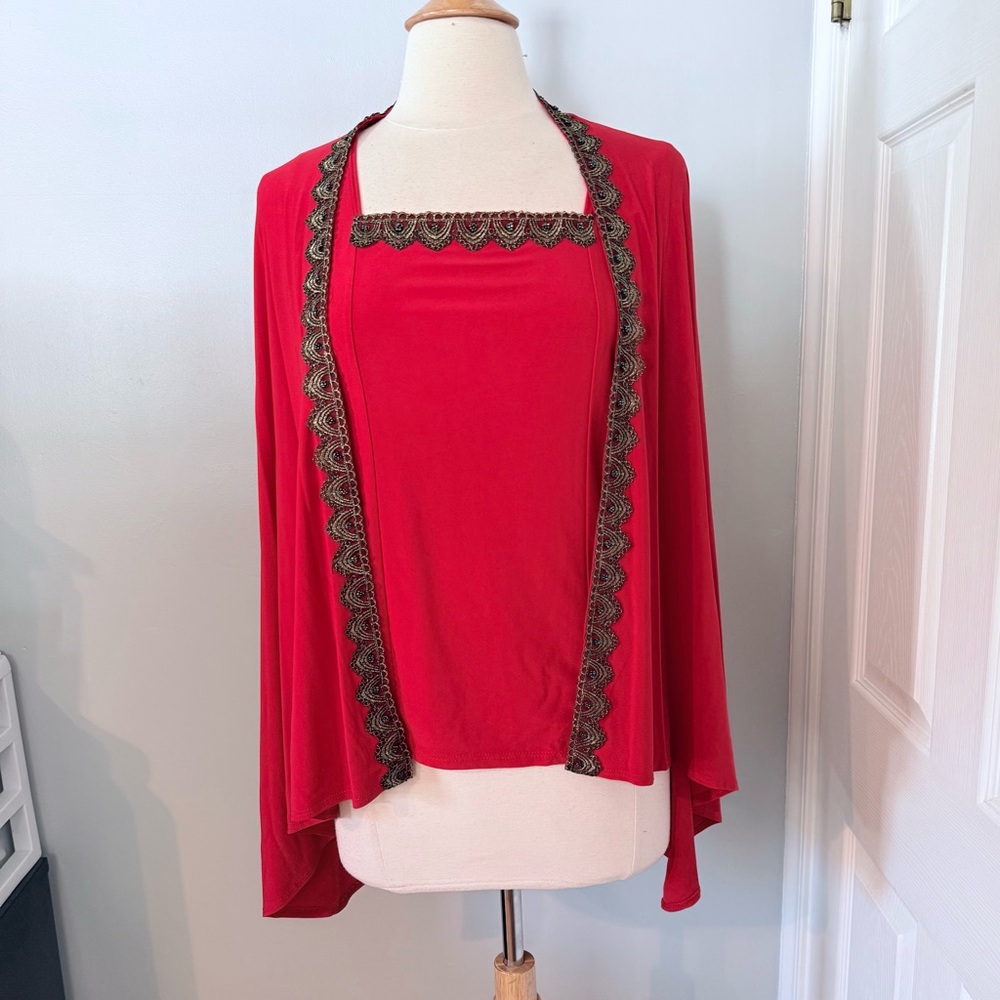 2 Piece Embellished Top Set